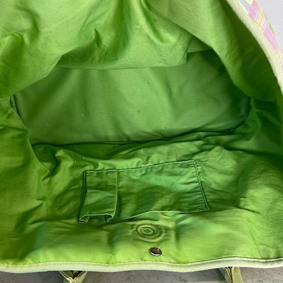 RED Pastel Patchwork Tote Bag - Picture 8 of 10